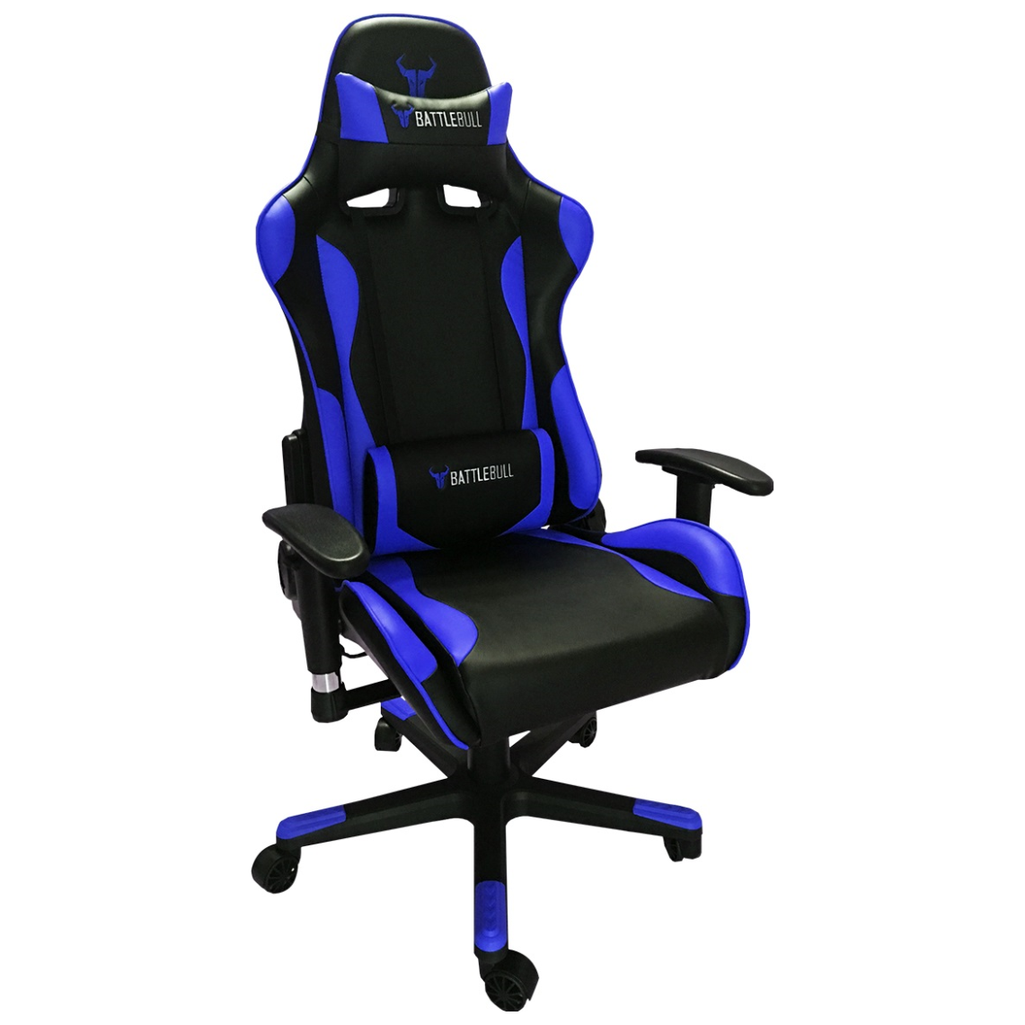 BattleBull Combat Gaming Chair Black/Blue BB620957
